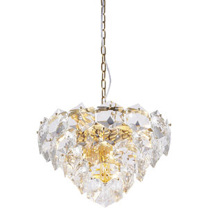 Canada 9 Light 20 inch Gold Chandelier Ceiling Light